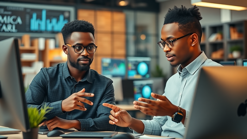 African AI developers collaborating on innovative AI compute resources Africa projects
