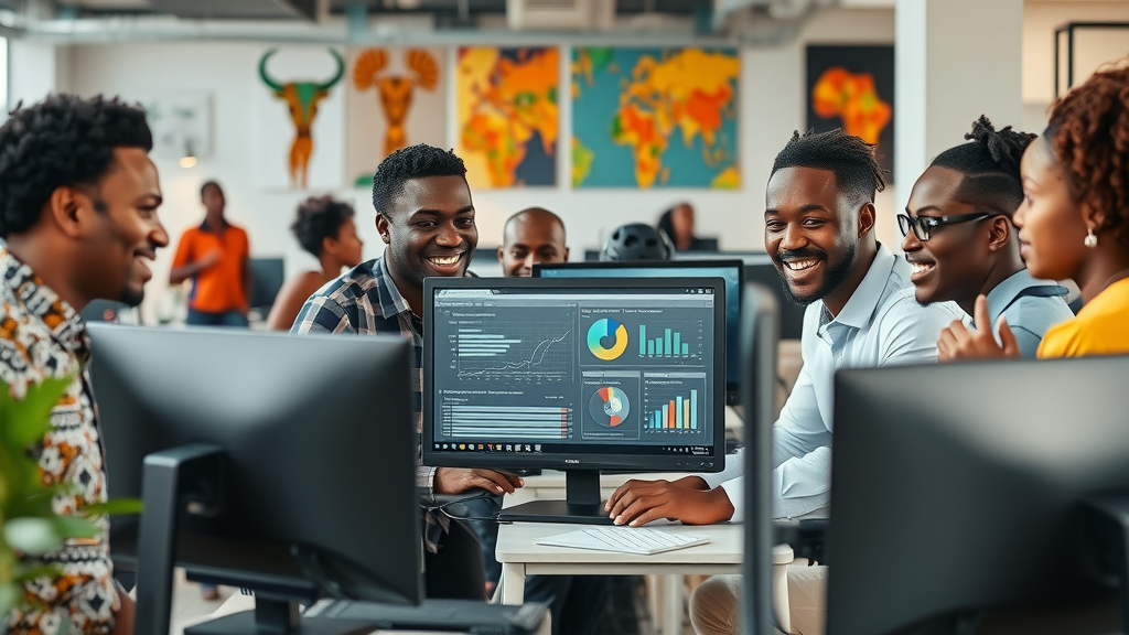 AI Compute Power Africa in Dynamic African Tech Hub Collaboration