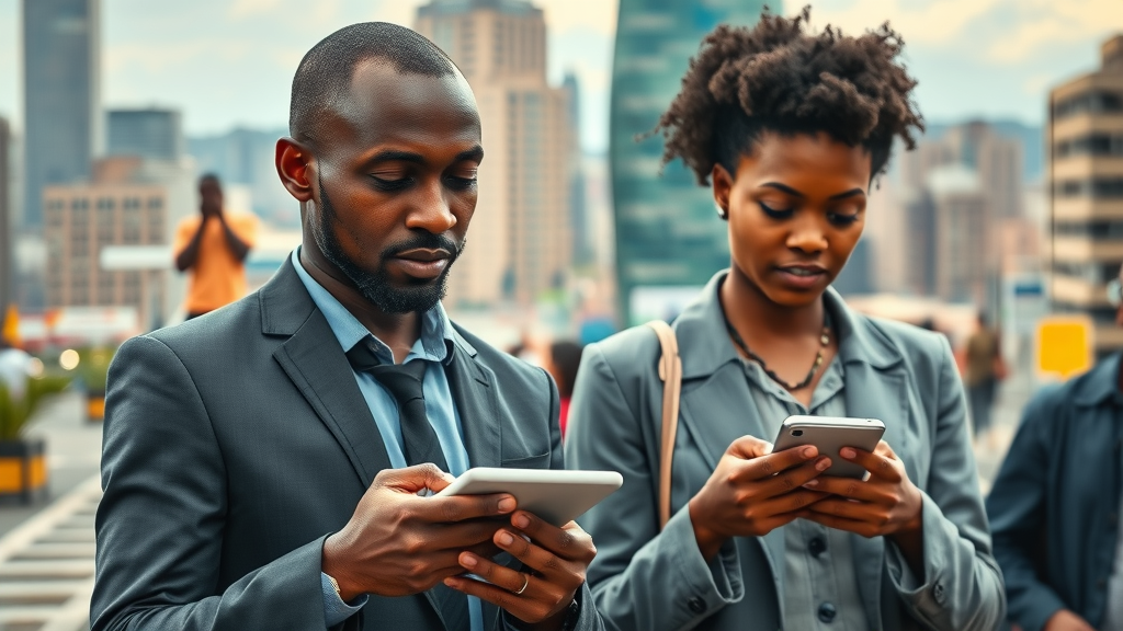 AI Developments in Africa dynamic African cityscape innovation