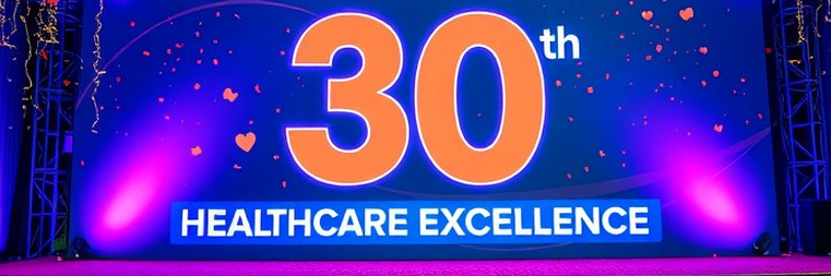 Case Medical Centre 30th anniversary Uganda healthcare celebration event with guests and staff.