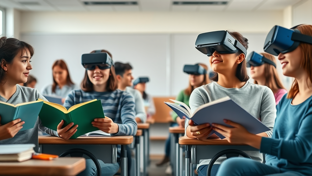 African students contrast: disengaged with textbooks, excited with VR headsets, science classroom innovation